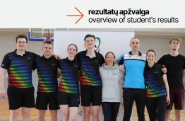 KTU rinktinių rezultatų apžvalga: sidabro medaliai Lietuvos studentų badmintono ir aerobinės gimnastikos čempionatuose