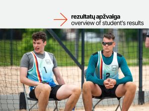 KTU rinktinių rezultatų apžvalga: III vieta Lietuvos studentų paplūdimio tinklinio čempionate