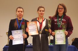 Lietuvos studentų šachmatų čempionate KTU studentė Agnė Semonavičiūtė iškovojo pirmąją vietą