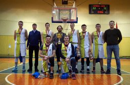 KTU krepšinio turnyro “Rektoriaus taurė” nugalėtojai – komanda “Alfredas Drūtavyris”