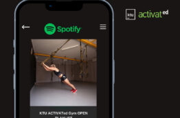 Atviras “Spotify” grojaraštis KTU ACTIVATed Gym lankytojams