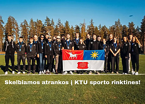 Skelbiama atranka į KTU sporto rinktines! (2)