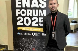 KTU Sporto ir sveikatingumo centras dalyvavo ENAS forume Vilniuje