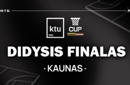 Pirmą kartą organizuojamo tarptautinio KTU taurės turnyro finalas &ndash; kovo 7 d. Kaune