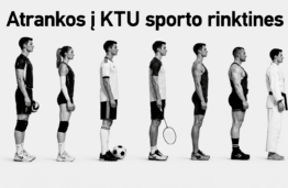 Skelbiamos atrankos į KTU sporto rinktines